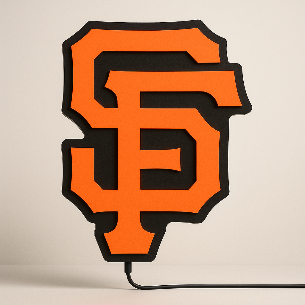 San Francisco Giants LED Sign shown in daylight
