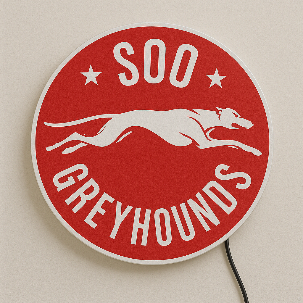 Sault Ste. Marie Greyhounds LED Bar Light