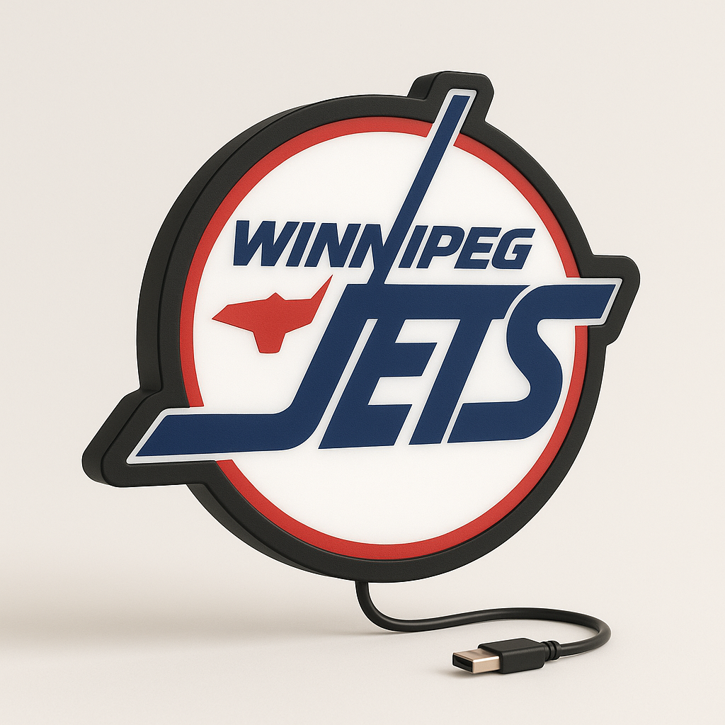 Winnipeg Jets Retro LED Bar Light