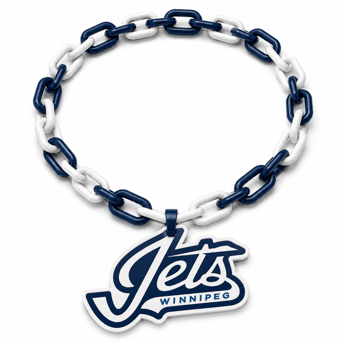 Winnipeg Jets Wordmark Classic Hype Chain - Sign Guy