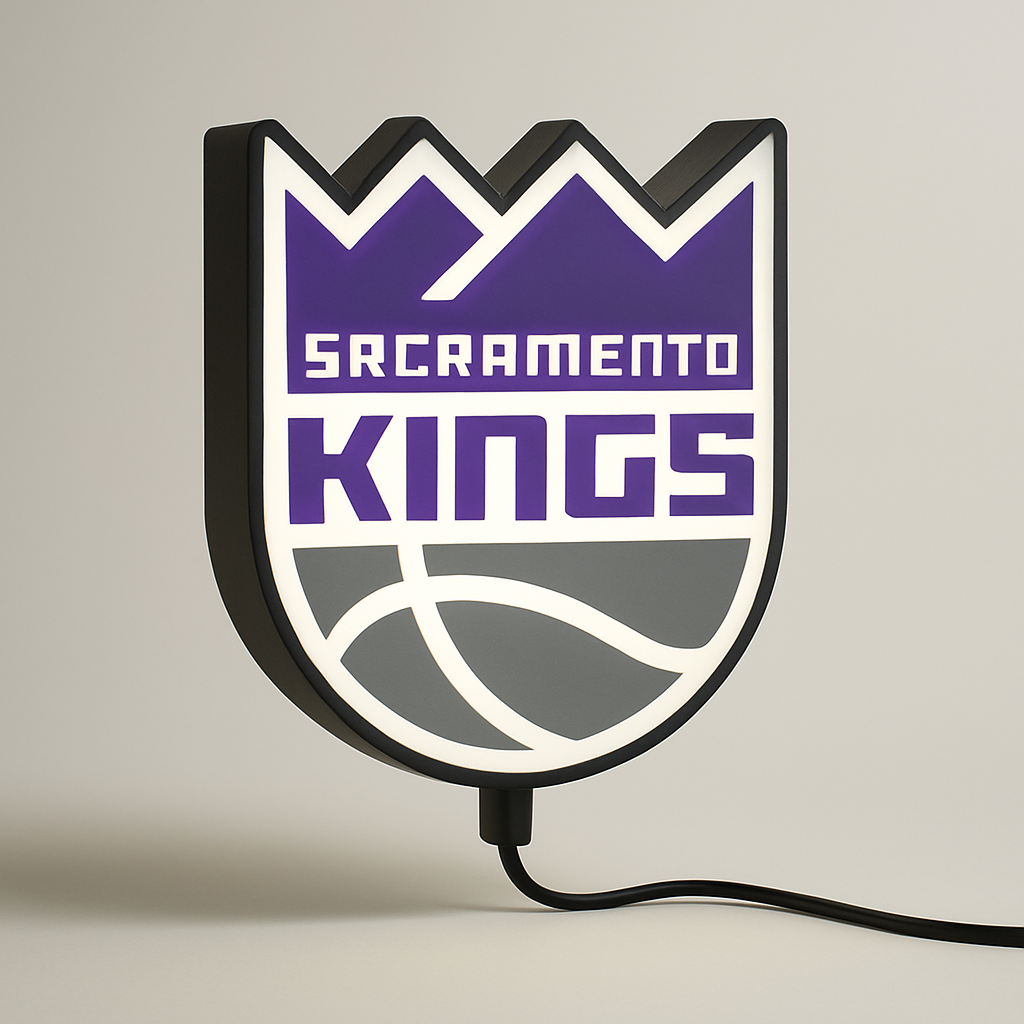 Sacramento Kings LED Sign shown in daylight