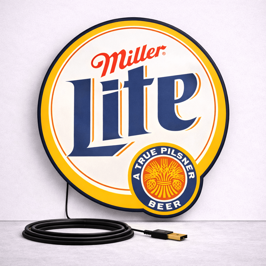 Miller Lite LED Bar Light - Sign Guy