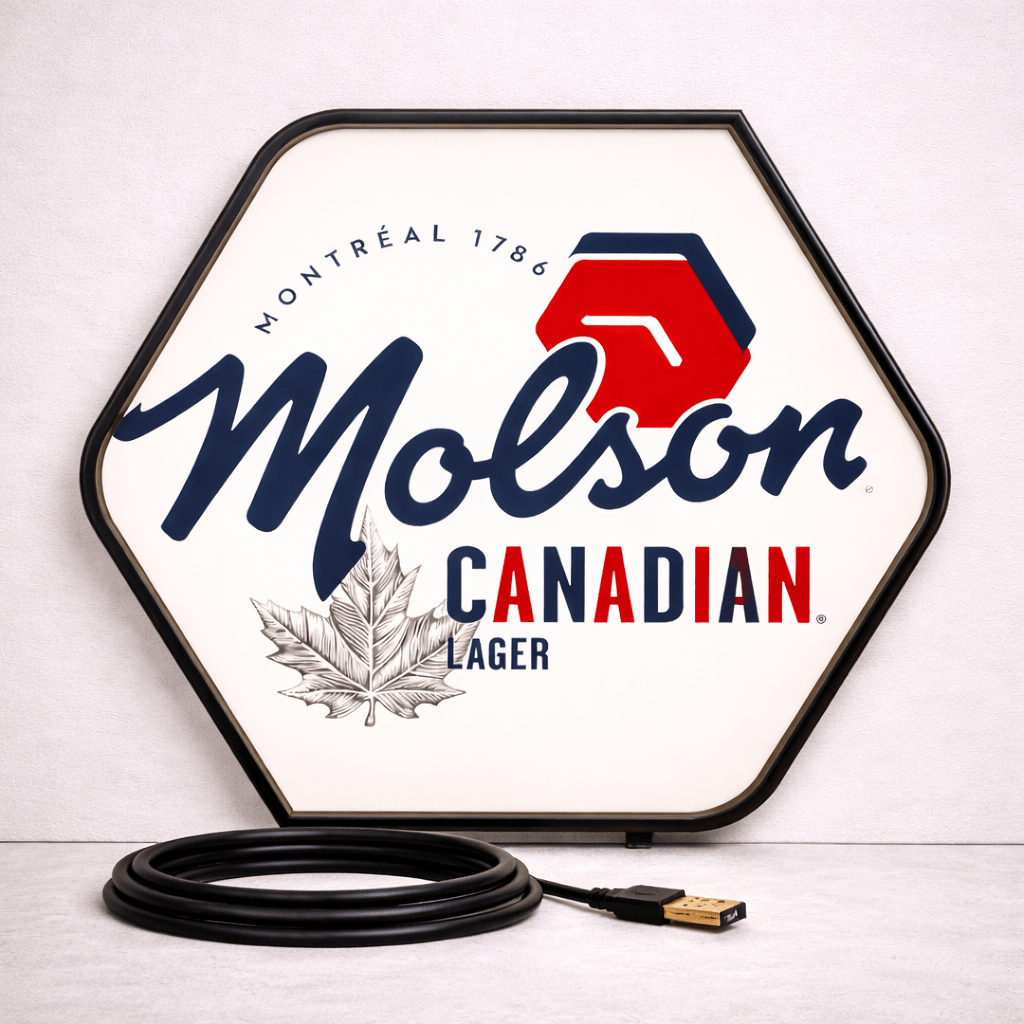 Molson Canadian LED Bar Light - Sign Guy
