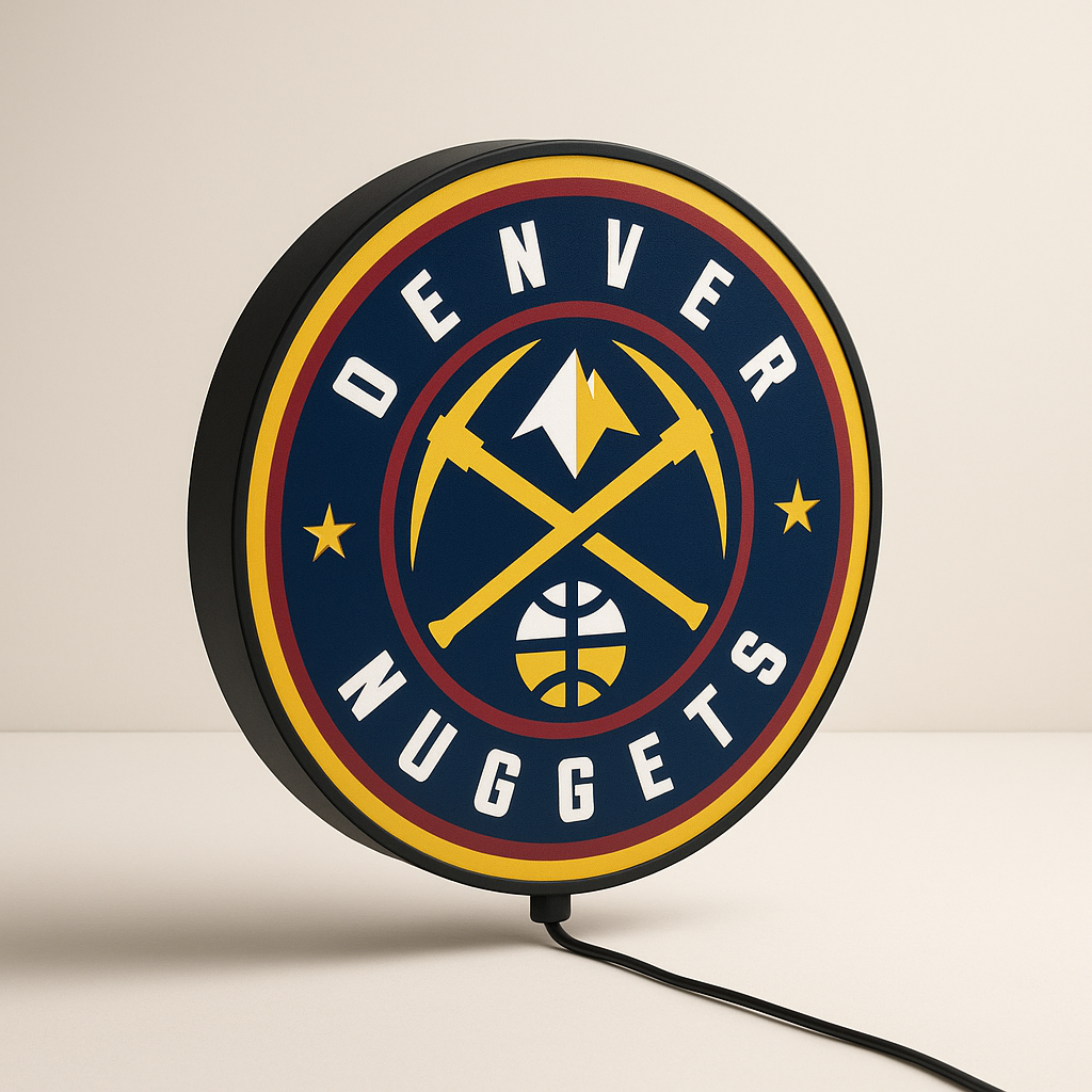 Denver Nuggets LED Sign shown in daylight