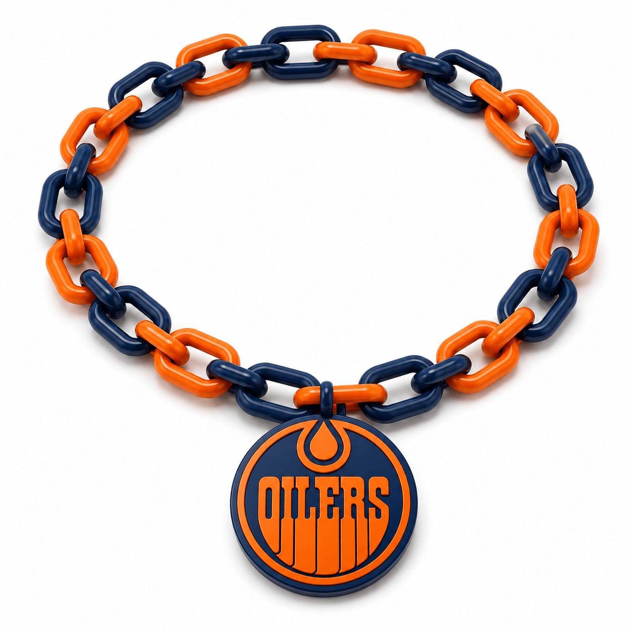 Edmonton Oilers Orange Classic Hype Chain - Sign Guy