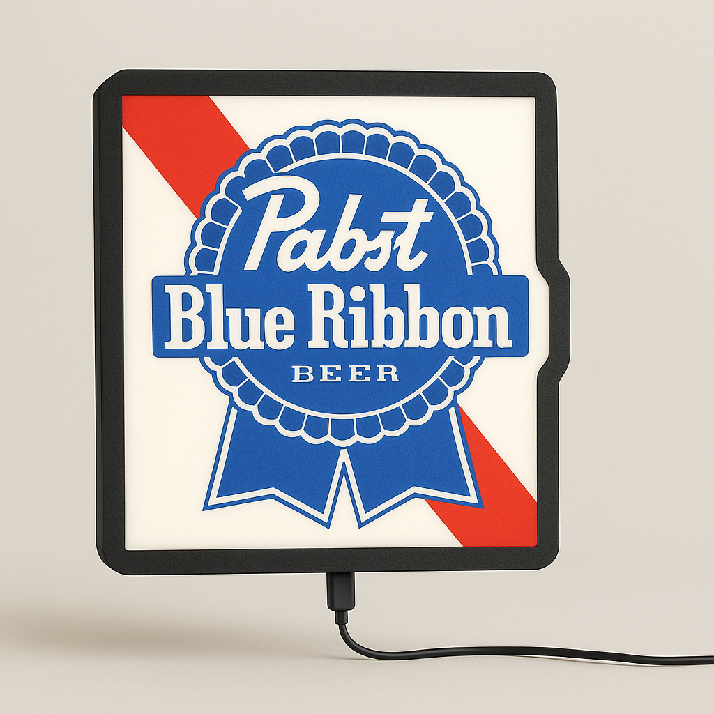 Pabst Blue Ribbon PBR LED Sign product image