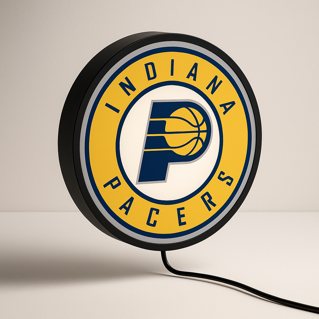 Indiana Pacers LED Sign shown in daylight