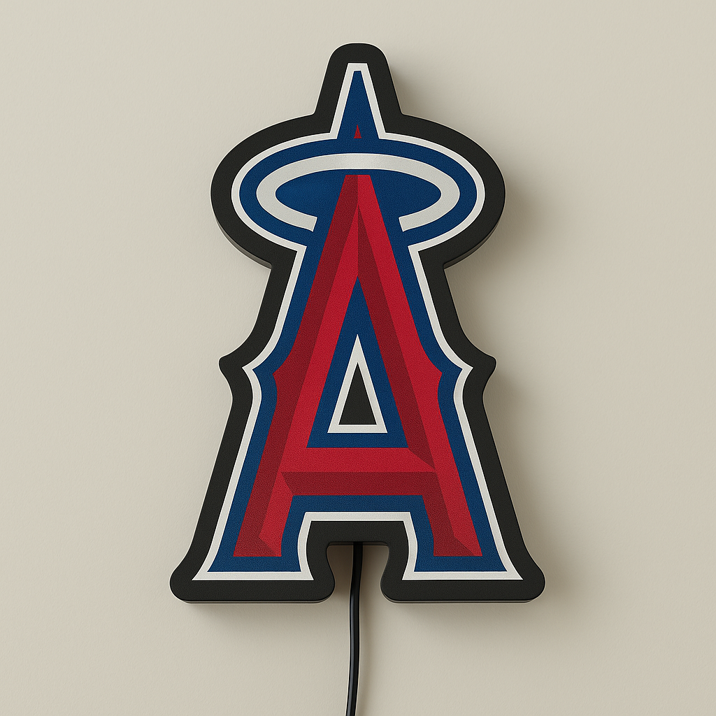 Illuminated Los Angeles Angels LED Sign