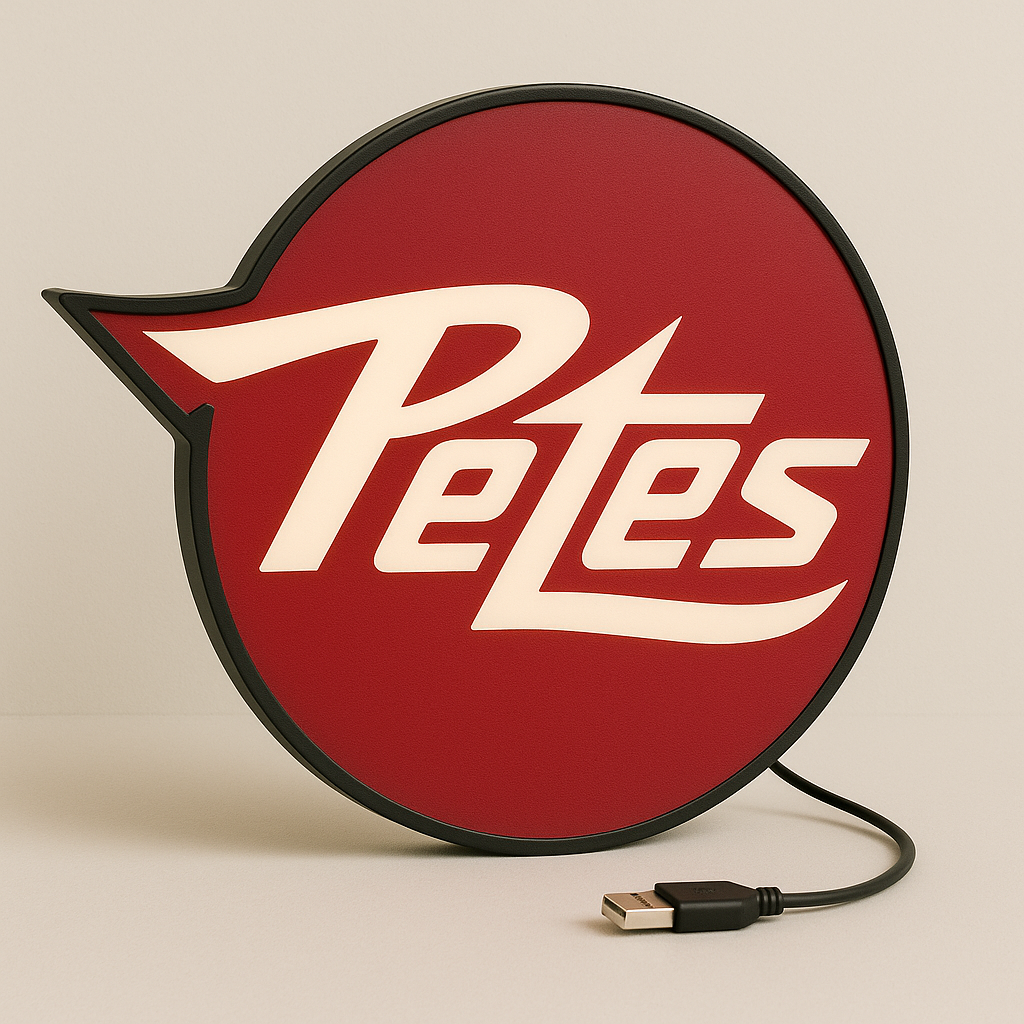 Peterborough Petes LED Sign shown in daylight