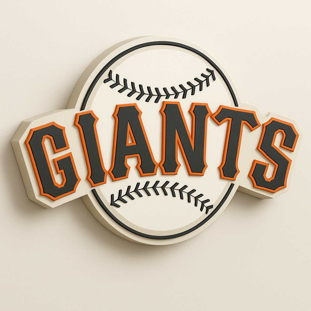 San Francisco Giants 3D Wall Plaque