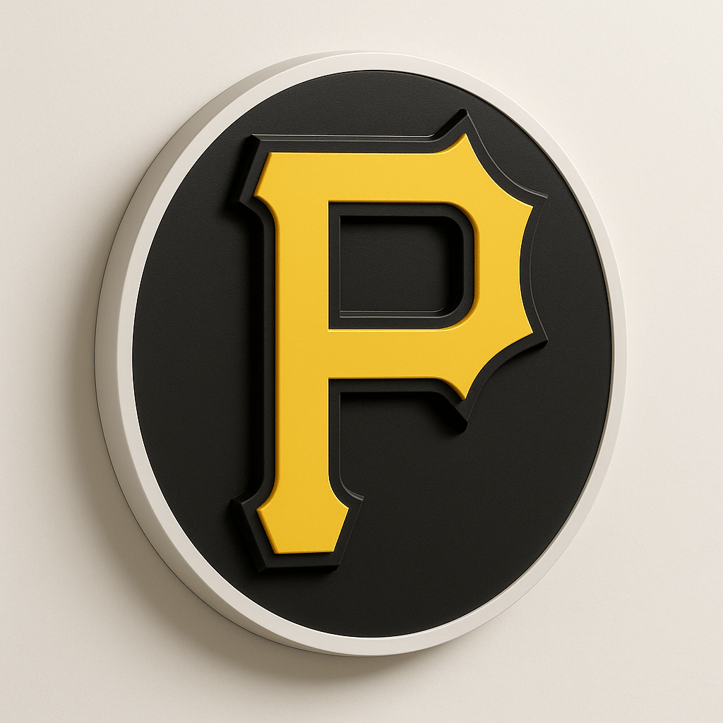 Pittsburgh Pirates 3D Wall Plaque - Sign Guy
