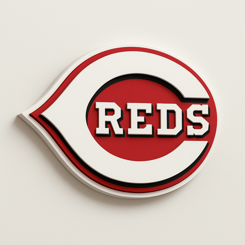 Cincinnati Reds 3D Wall Plaque