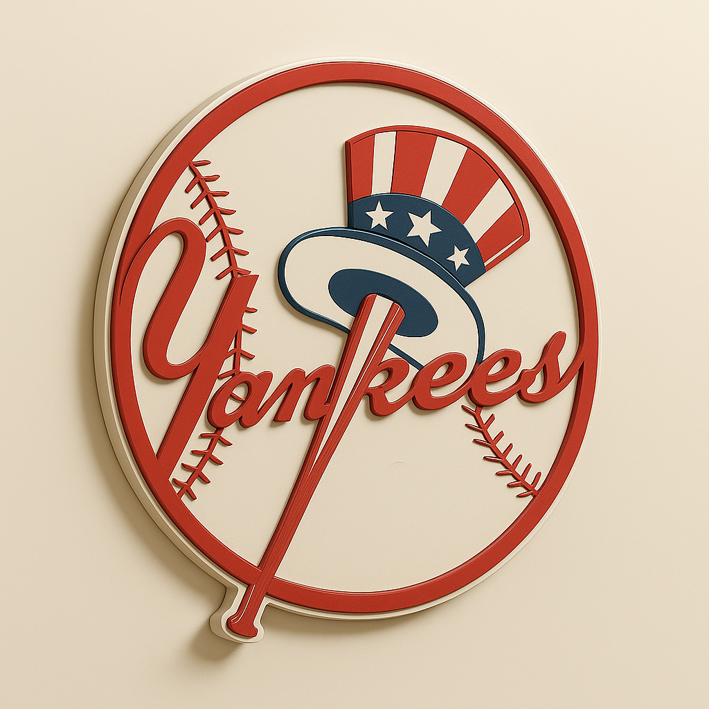 New York Yankees 3D Wall Plaque