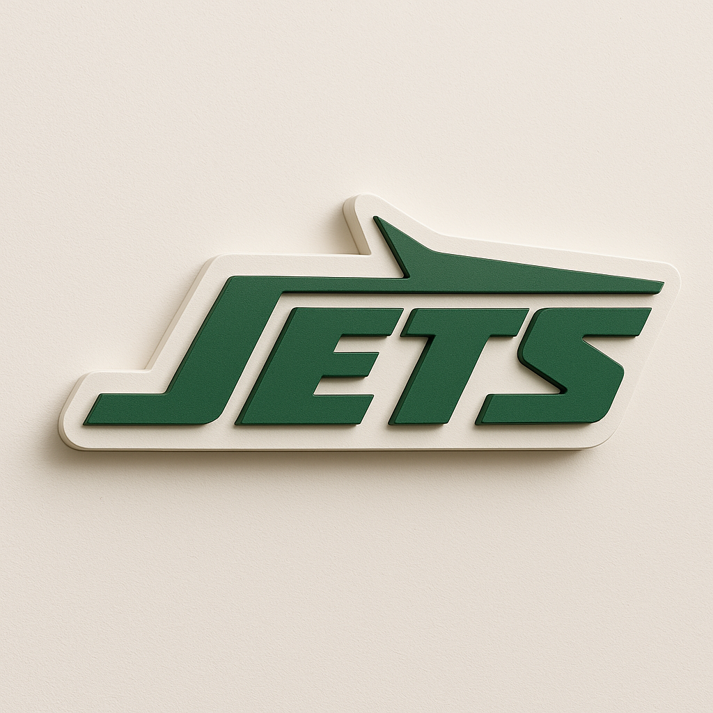 New York Jets 3D Wall Plaque