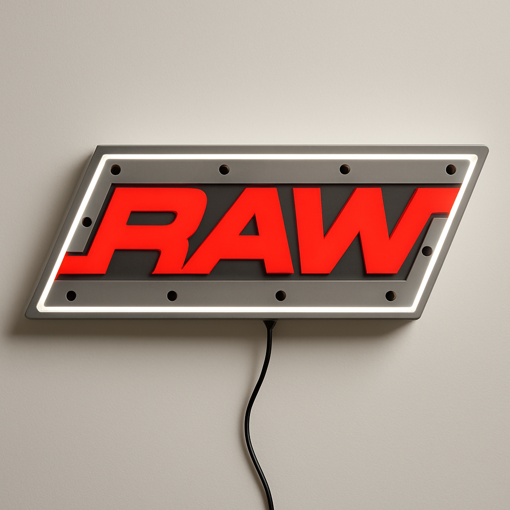 WWE Monday Night RAW LED Bar Light