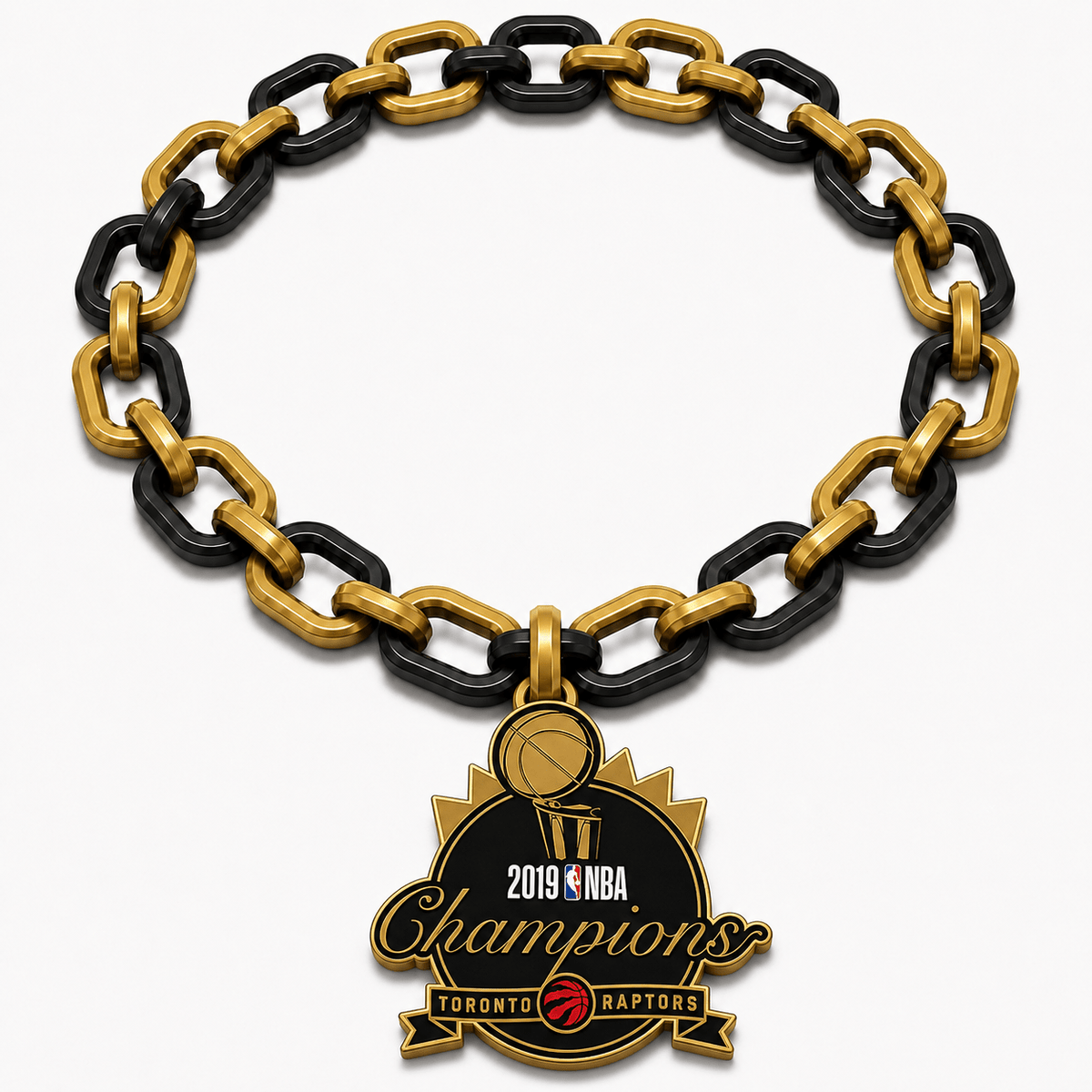 Toronto Raptors NBA Champions Classic Hype Chain - Sign Guy