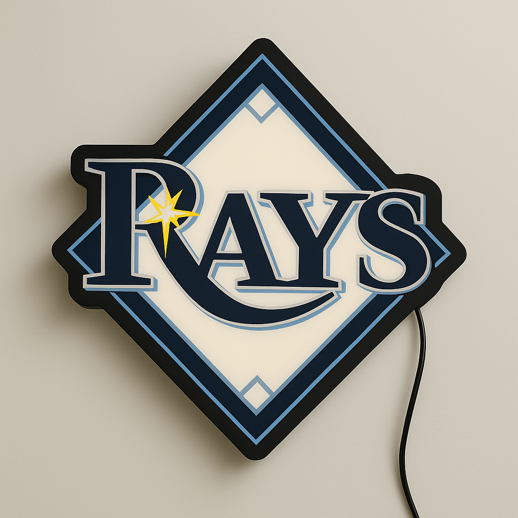 Tampa Bay Rays LED Sign shown in daylight