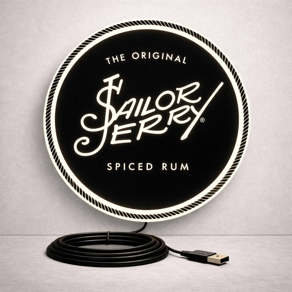 Sailor Jerry LED Bar Light - Sign Guy
