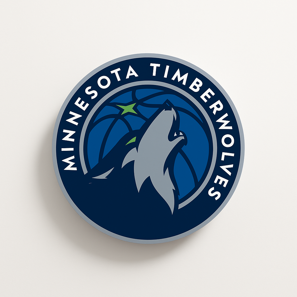 Minnesota Timberwolves LED Sign shown in daylight