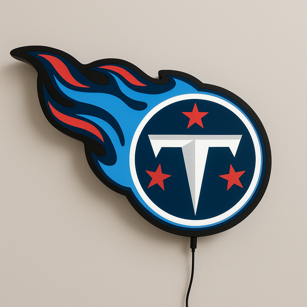Tennessee Titans LED Sign shown in daylight