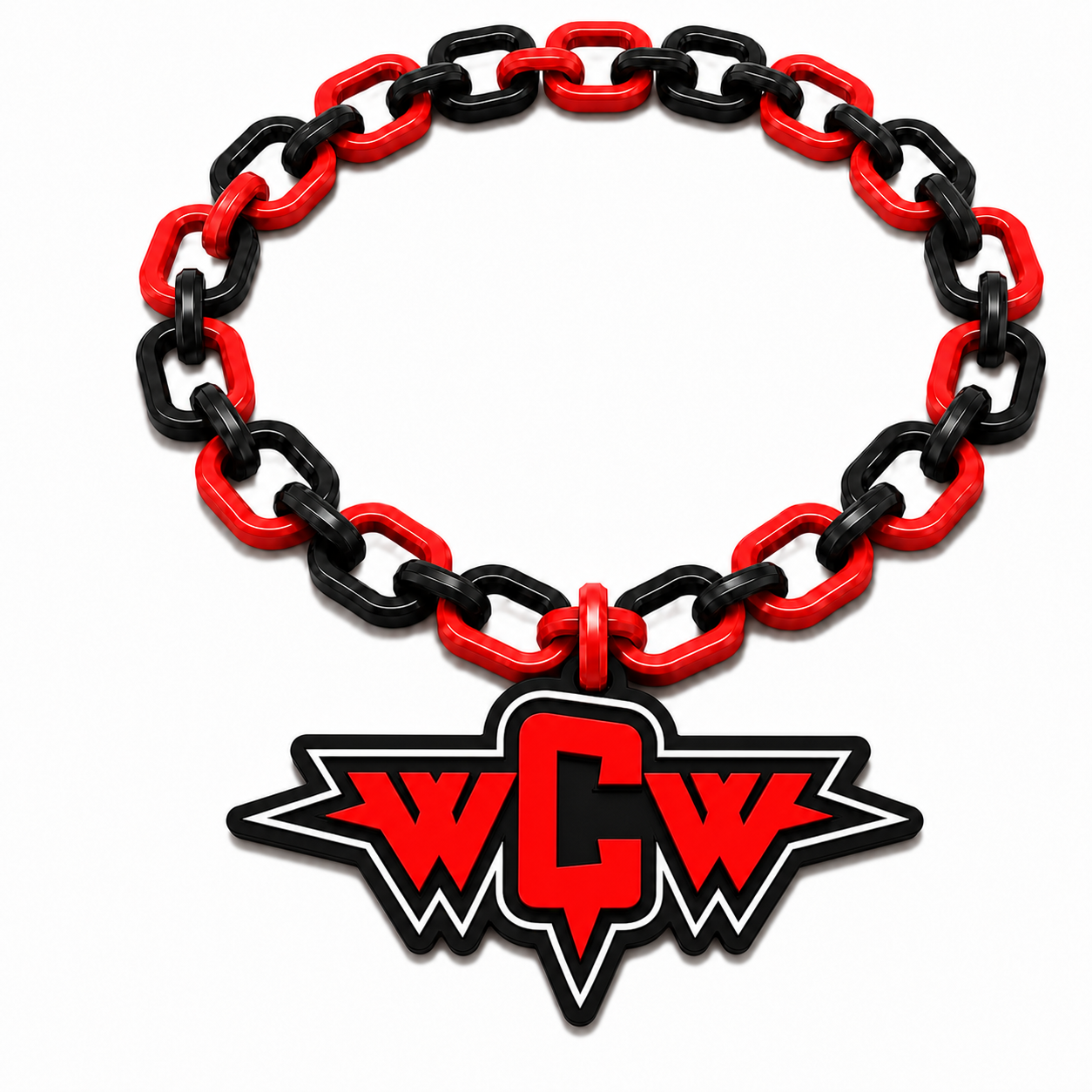 WCW Retro Logo Classic Hype Chain by Sign Guy