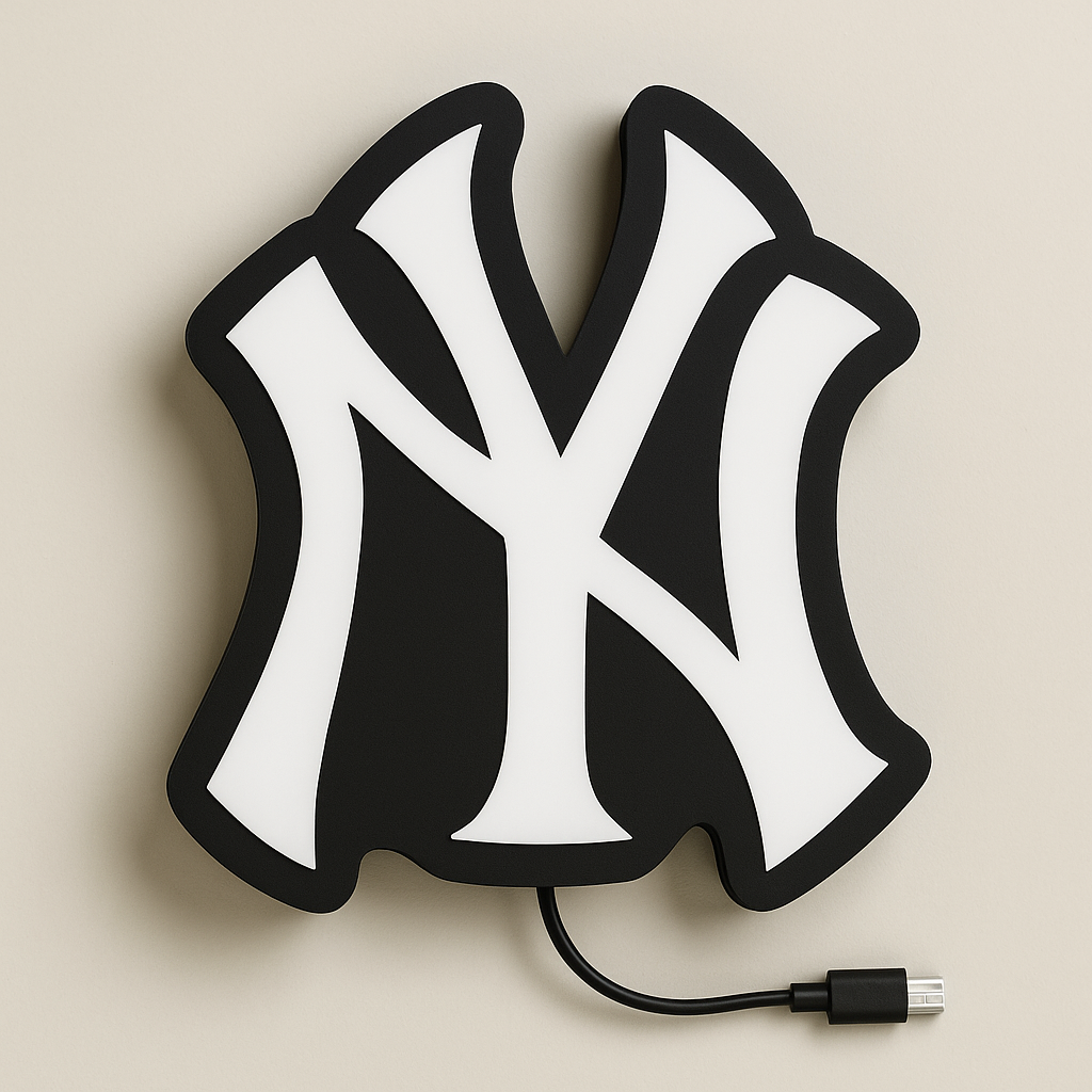 New York Yankees LED Sign shown in daylight