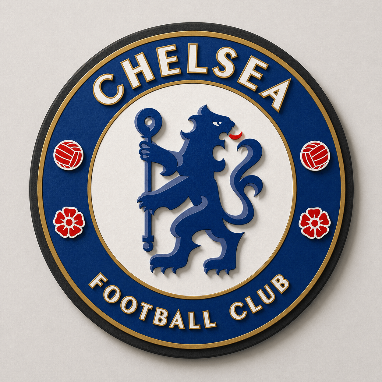 Chelsea 3D Wall Plaque - Sign Guy