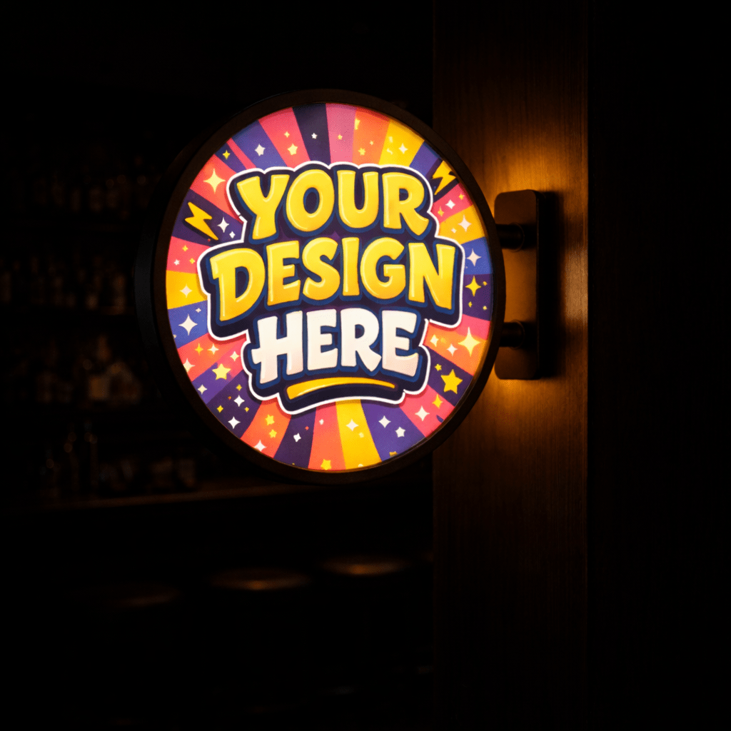 Double - Sided Blade Light - Sign Guy