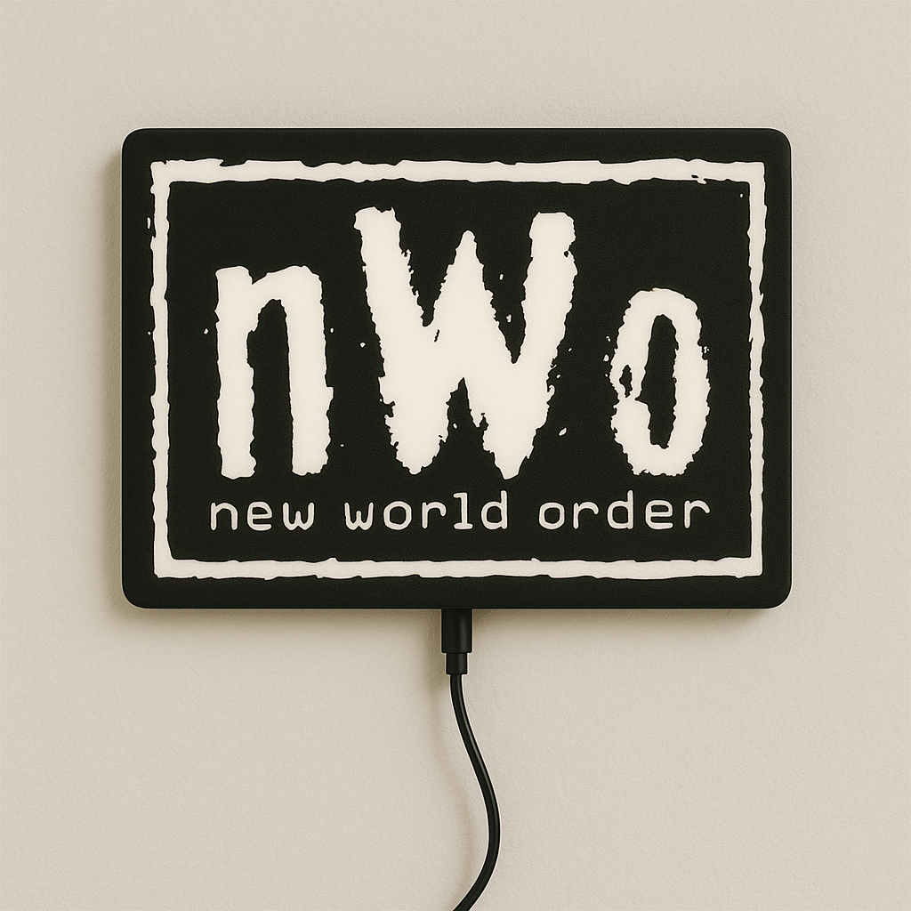 nWo New World Order LED Bar Light