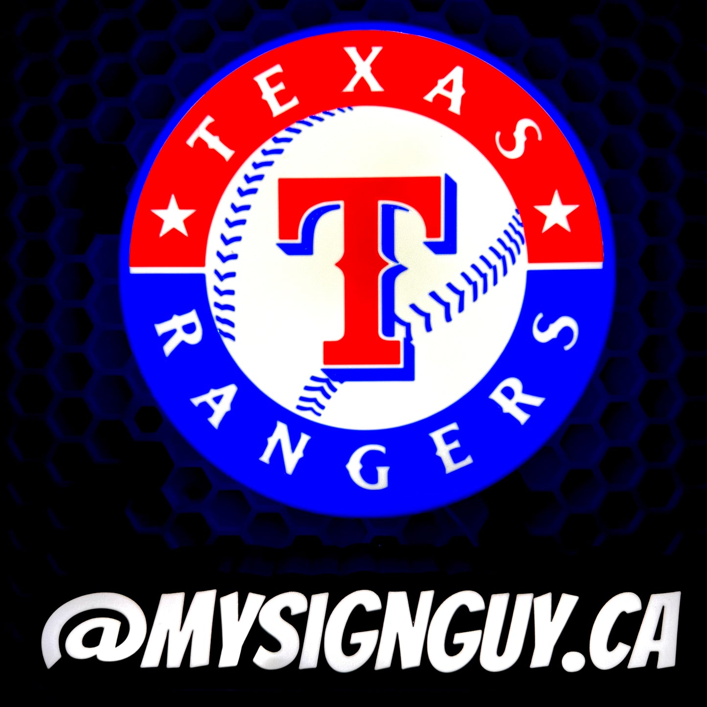 Texas Rangers LED Bar Light