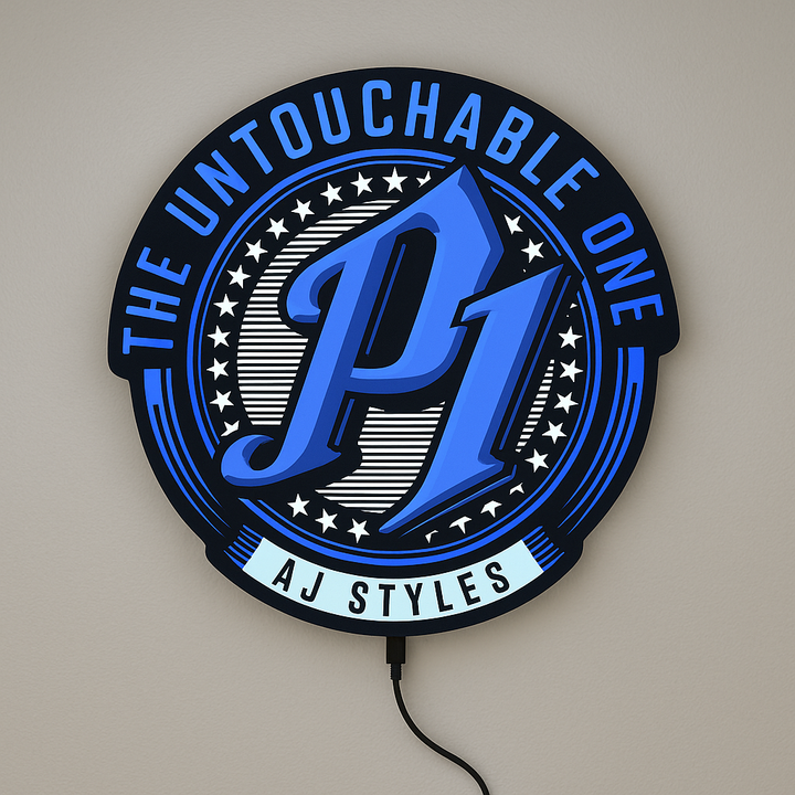 Phenomenal One' AJ Styles LED Sign