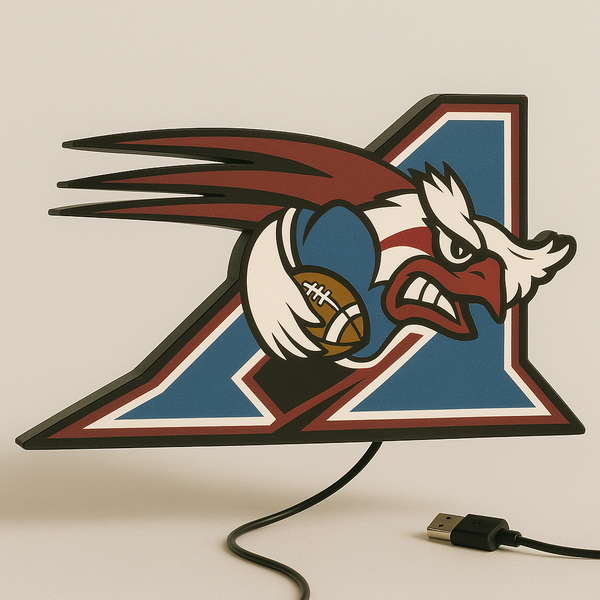 Montreal Alouettes Retro LED Sign