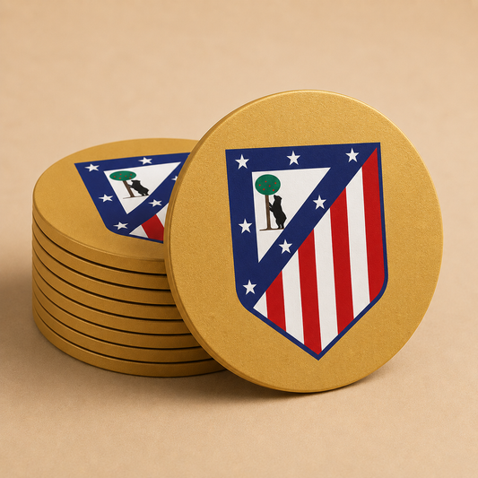 Atlético Madrid Drink Coaster Set