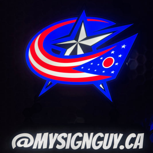 Columbus Blue Jackets LED Bar Light