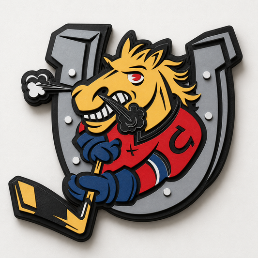Barrie Colts 3D Wall Plaque