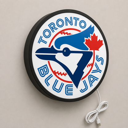 Toronto Blue Jays Classic Round LED Sign