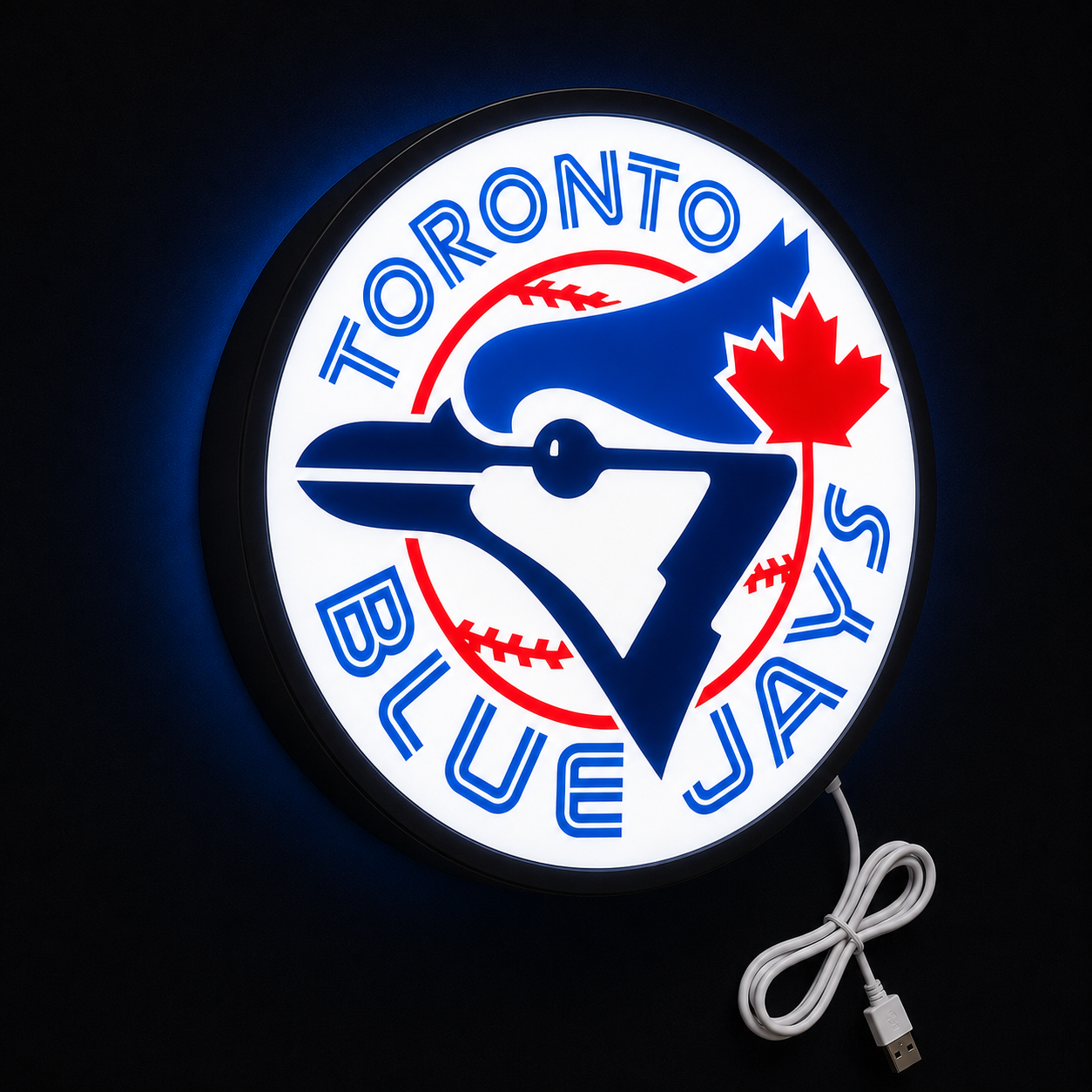Toronto Blue Jays Classic Round LED Sign