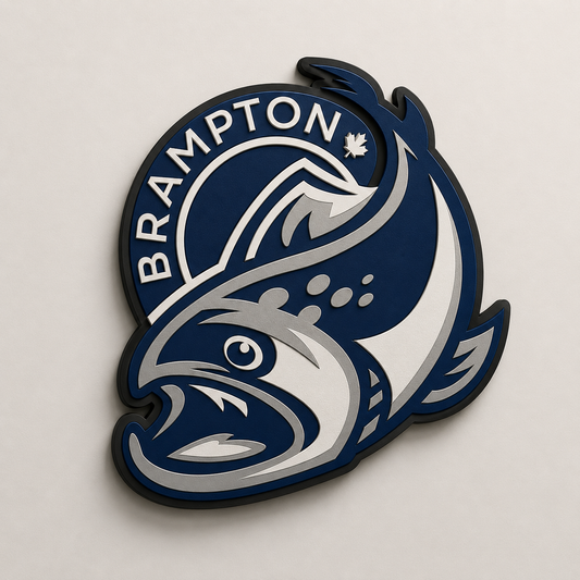 Brampton Steelheads 3D Wall Plaque