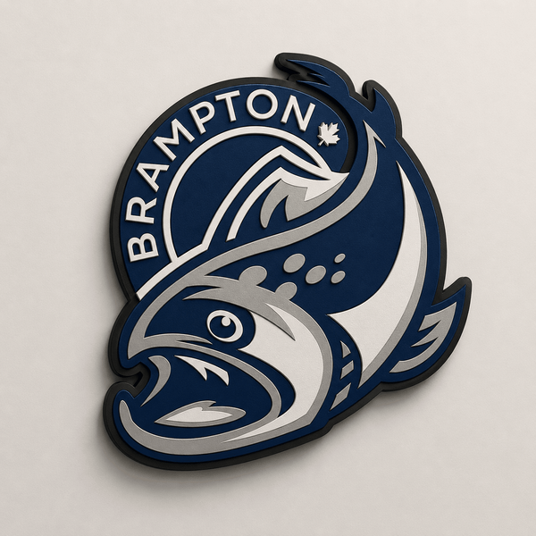 Brampton Steelheads 3D Wall Plaque - Sign Guy