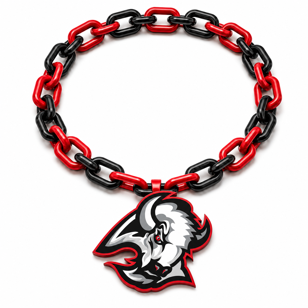 Buffalo Sabres Goathead Classic Hype Chain by Sign Guy