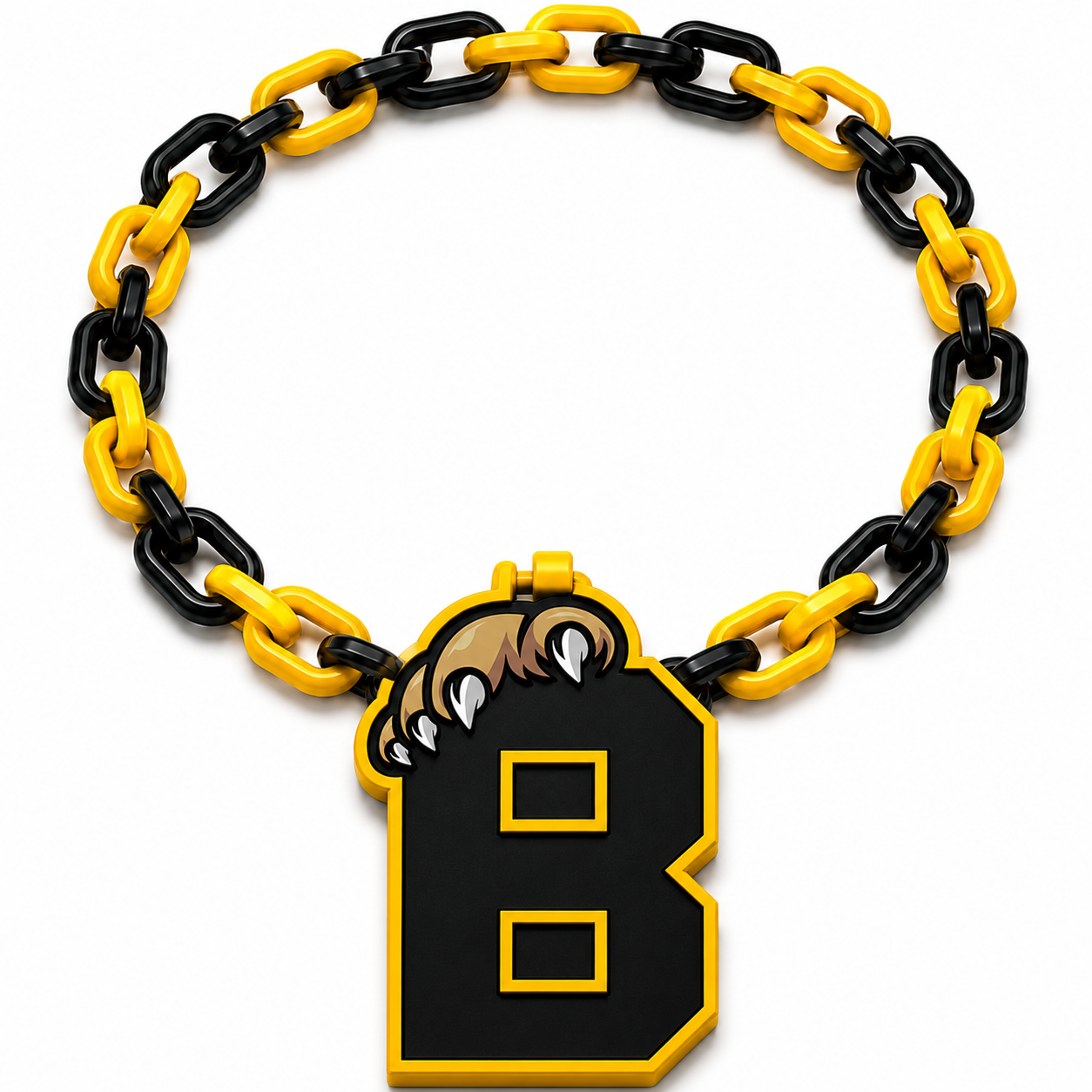 Brantford Bulldogs B's Classic Hype Chain by Sign Guy