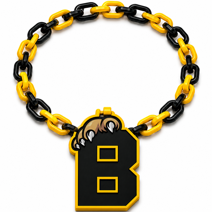 Brantford Bulldogs B's Classic Hype Chain by Sign Guy