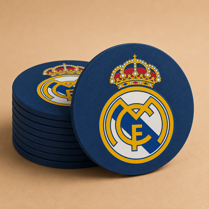 Real Madrid Drink Coaster Set - Sign Guy