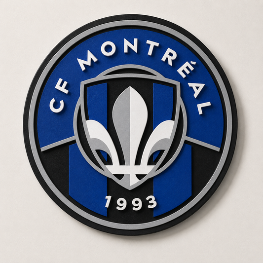 CF Montréal 3D Wall Plaque