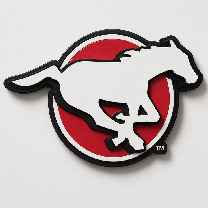 Calgary Stampeders 3D Plaque