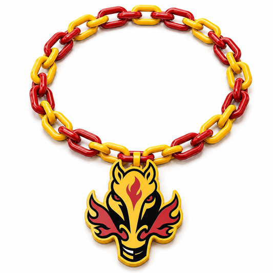 Calgary Flames Alternate Classic Hype Chain by Sign Guy