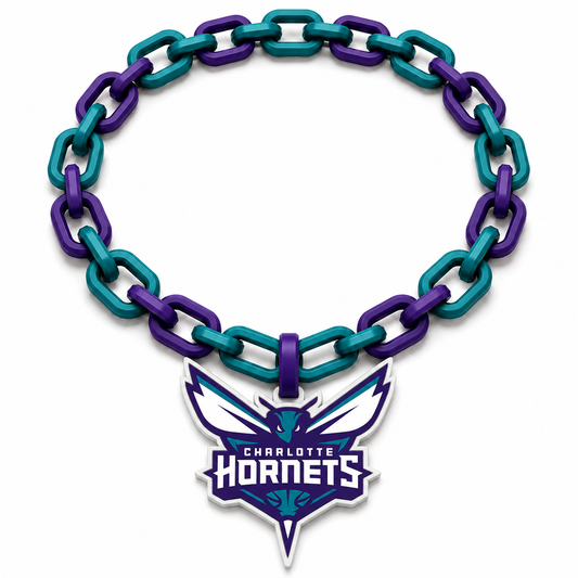 Charlotte Hornets Classic Hype Chain by Sign Guy