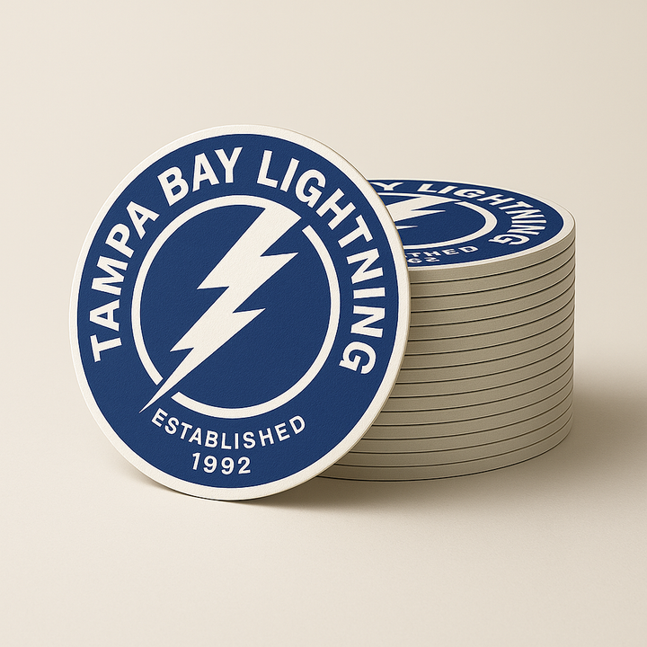 Tampa Bay Lightning Drink Coasters