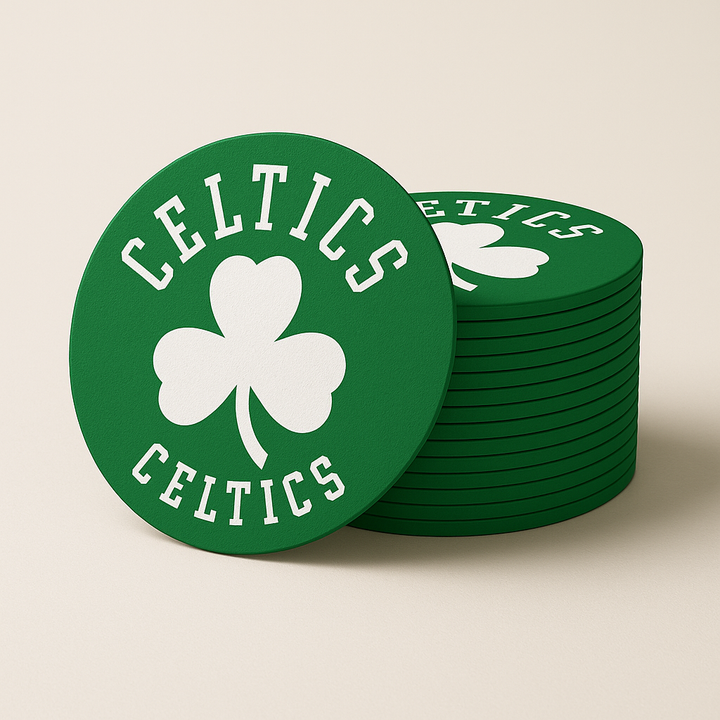 Boston Celtics Drink Coasters