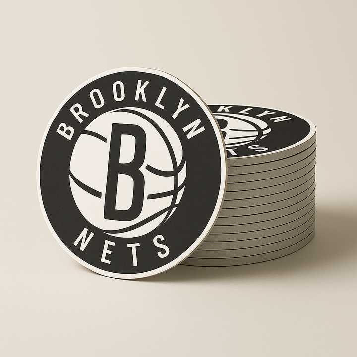 Brooklyn Nets Drink Coasters